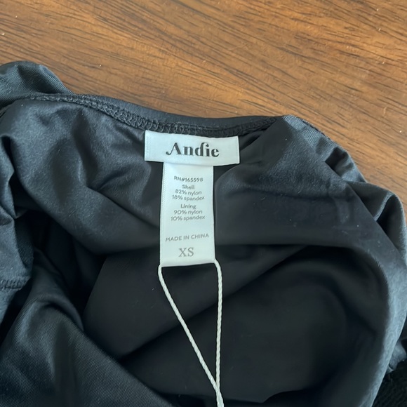 Andie The Tulum One Piece Swimsuit Crisscross Back Straps Size XS UPF 50 - Picture 9 of 11